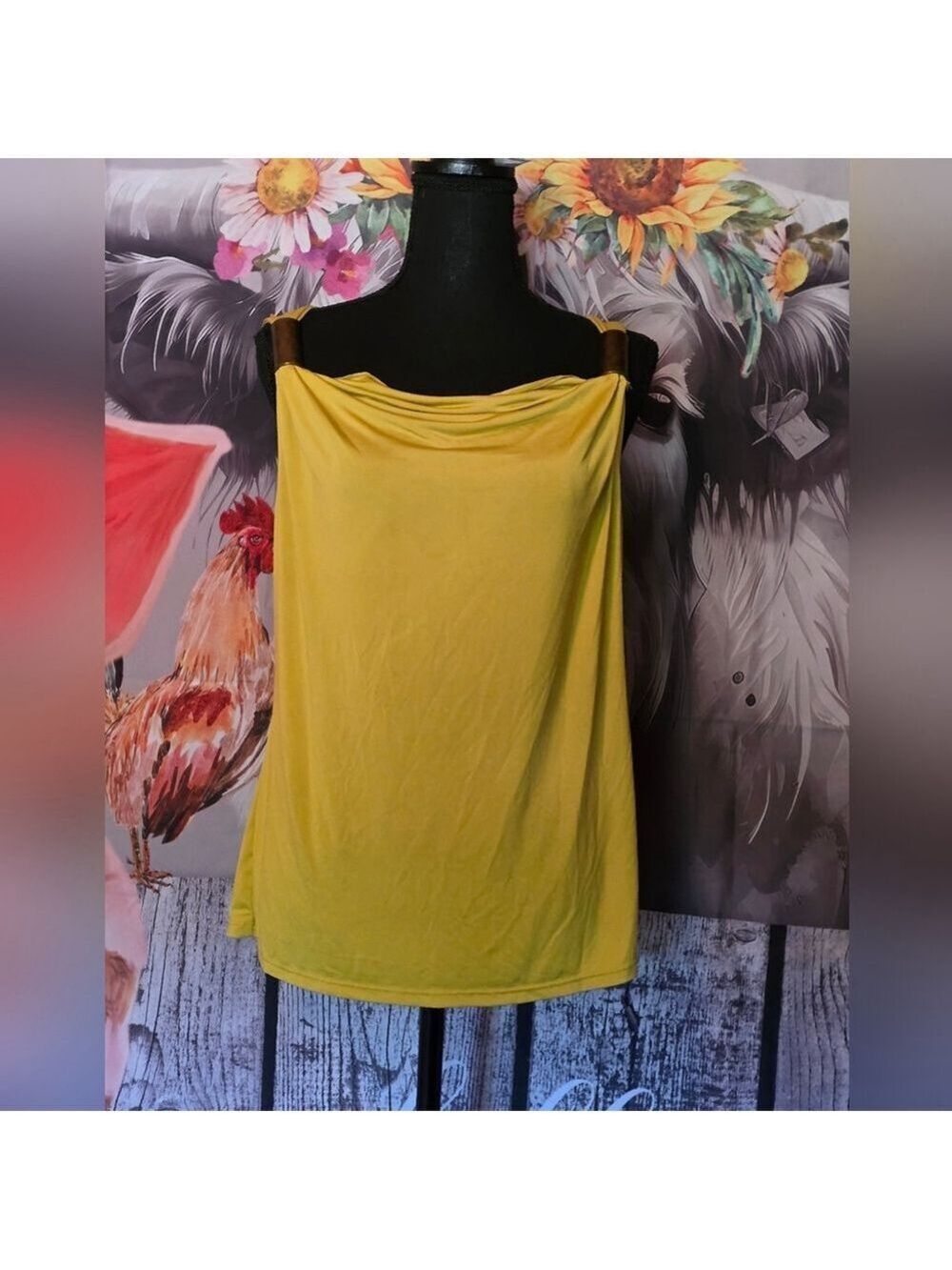 Vintage Y2K Worthington Yellow Blouse